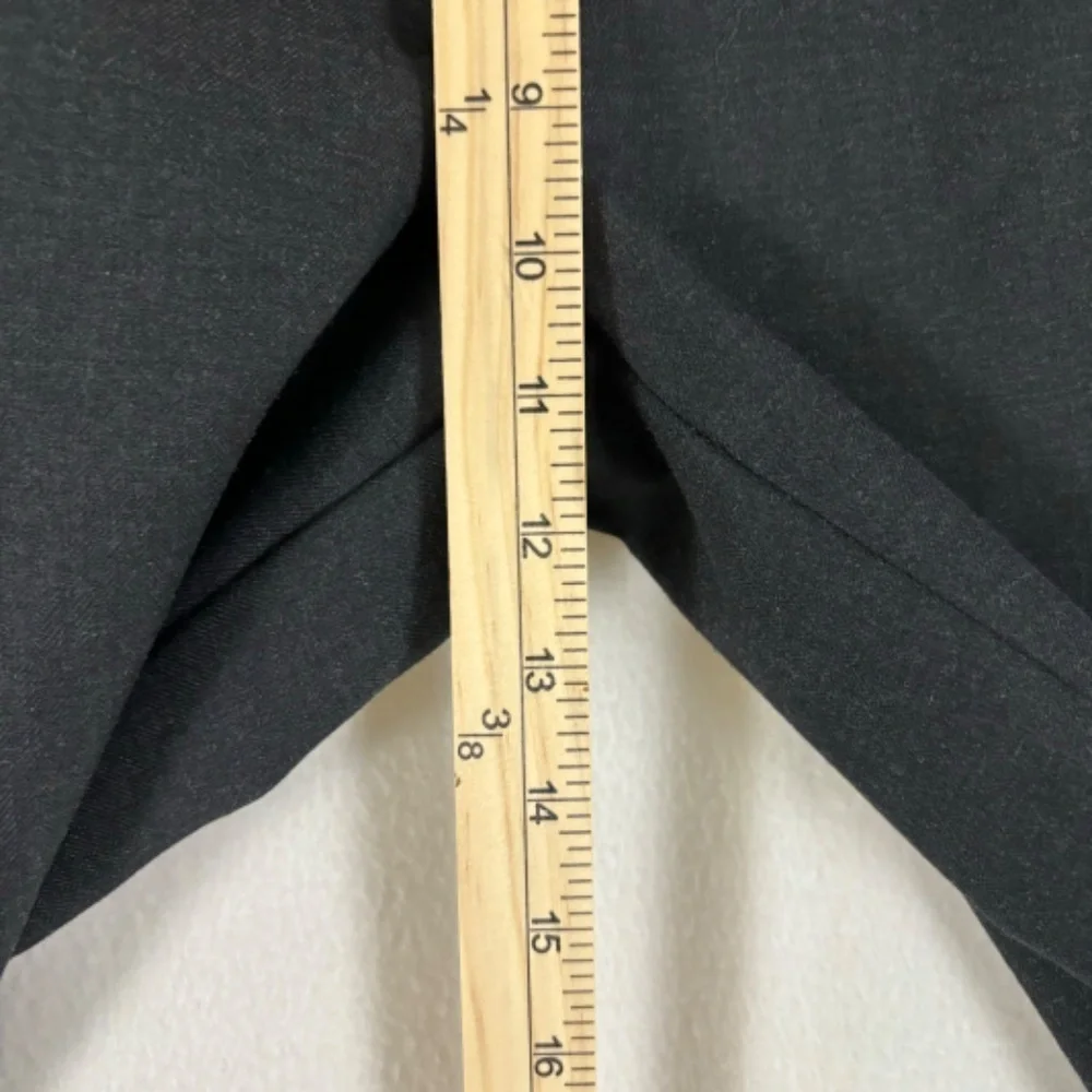 Ben Sherman super-sharp charcoal Black dress pants 32-long see Measurements